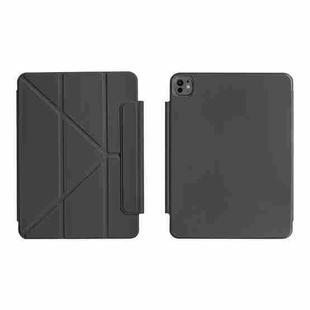 For iPad Pro 11 2024 WIWU Smart Magnetic Double-sided Clip Leather Tablet Case(Black)
