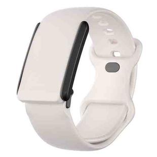 For WHOOP 4.0 Butterfly Buckle Silicone Watch Band(Starlight)