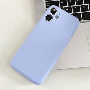 For iPhone 12 Fine Hole Insert Card Slot TPU Phone Case(Purple)