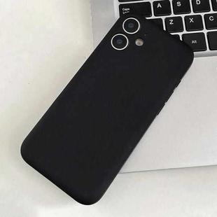 For iPhone 11 Fine Hole Insert Card Slot TPU Phone Case(Black)