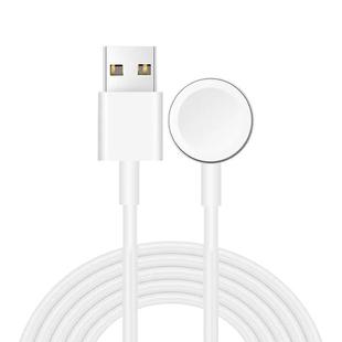 For Apple Watch Series xDfind Magnetic Fast Charger Charging Cable, USB-A Port, Length: 1m(White)