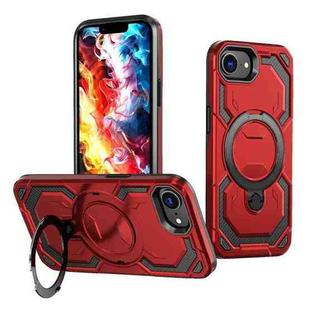 For iPhone 16e Cooling MagSafe Holder Phone Case(Red)