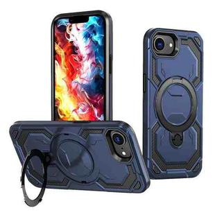 For iPhone 16e Cooling MagSafe Holder Phone Case(Blue)