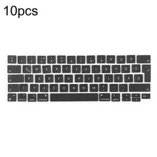 For MacBook A2251 A2289 A2238 A2338 10pcs UK Big Enter Version Keycaps, Language:Hungary