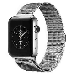 For Apple Watch 42mm / 41mm / 40mm / 38mm xDfind Milanese Loop Magnetic Metal Watch Band(Silver)