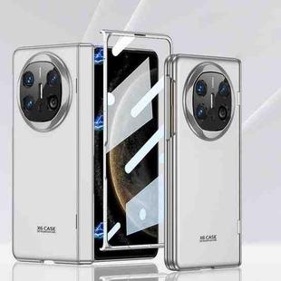For Huawei Mate X6 GKK Integrated Magnetic Folding Hinge Ultra-thin Phone Case(Silver)