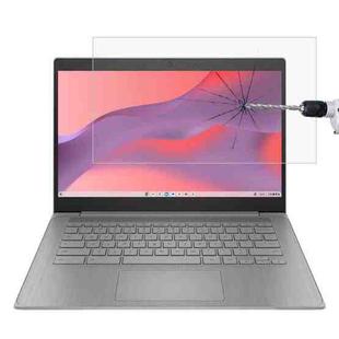 For HP Chromebook 14A 14 9H 0.3mm Explosion-proof Tempered Glass Film