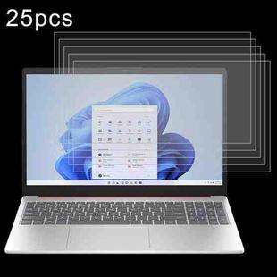 For HP 15-FD 15.6 25pcs 9H 0.3mm Explosion-proof Tempered Glass Film