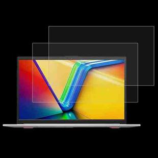 For ASUS Vivobook Go 15 E1504FA 15.6 2pcs 9H 0.3mm Explosion-proof Tempered Glass Film