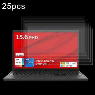 For Fujitsu FMV Lite WA1 15.6 25pcs 9H 0.3mm Explosion-proof Tempered Glass Film