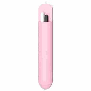 Silicone Stylus Pen Storage Case Universal Pen Bag(Pink)