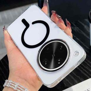 For OPPO Find X8 Ultra High Transparency PC MagSafe Phone Case(Black)