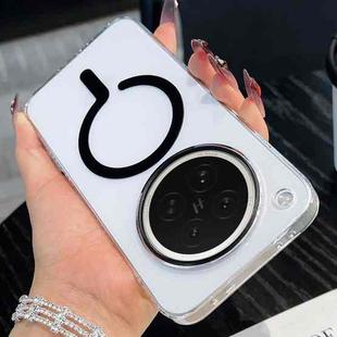 For OPPO Find X8s High Transparency PC MagSafe Phone Case(Black)