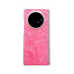 For vivo X Fold5 Magnetic Axis Pearlescent Shell Texture Phone Case(Red)
