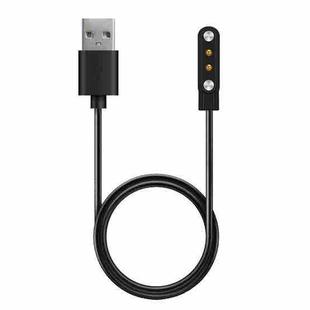 For Xiaomi Haylou Solar LS05 xDfind USB Port Magnetic Charging Cable, Length: 1m(Black)