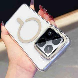 For Xiaomi 15 Pro High Transparency PC MagSafe Phone Case(Titanium Grey)