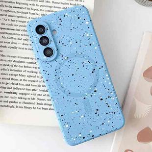 For Samsung Galaxy A56 5G Starry Sky TPU Shockproof MagSafe Phone Case(Sierra Blue)