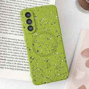 For Samsung Galaxy A56 5G Starry Sky TPU Shockproof MagSafe Phone Case(Green)