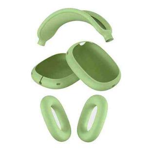 For Apple AirPods Max Headphones Silicone Protective Case(Matcha Green)