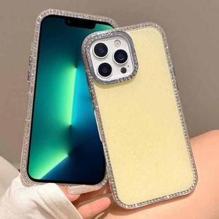 For iPhone 13 Pro Max Colorful Glitter TPU Hybrid IMD Full Coverage Phone Case(Gold)