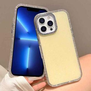 For iPhone 13 Pro Colorful Glitter TPU Hybrid IMD Full Coverage Phone Case(Gold)