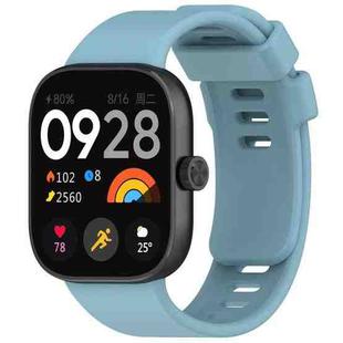 For Xiaomi Smart Band 9 Pro / 8 Pro xDfind Solid Color Silicone Sports Watch Band(Light Blue)