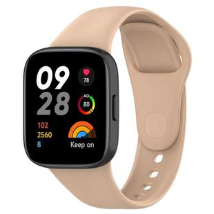 For Redmi Watch 3 Active / Watch 3 Lite xDfind Solid Color Silicone Watch Band(Pink)