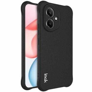 For Honor 400 5G Global imak Shockproof Airbag TPU Phone Case(Matte Black)
