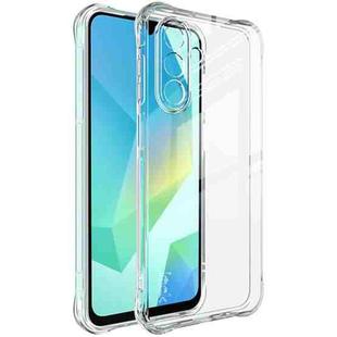For Samsung Galaxy A17 5G imak Shockproof Airbag TPU Phone Case(Transparent)