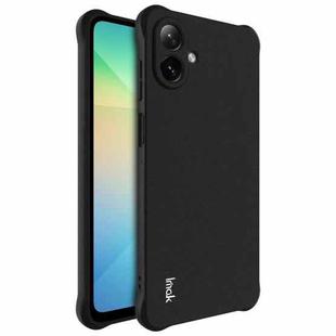 For Samsung Galaxy A07 4G imak Shockproof Airbag TPU Phone Case(Matte Black)