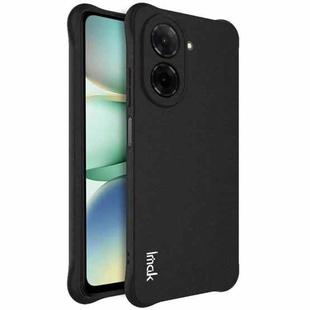 For Redmi A5 4G 171.7mm imak Shockproof Airbag TPU Phone Case(Matte Black)