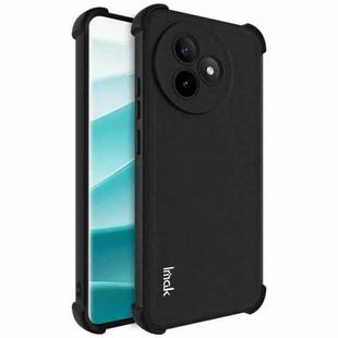For Redmi K80 Ultra imak Shockproof Airbag TPU Phone Case(Matte Black)
