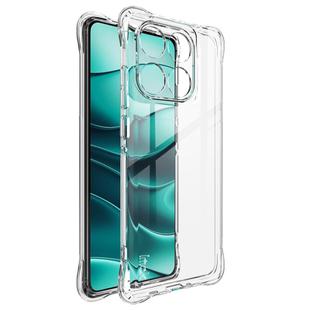For Motorola Edge 60 Fusion imak Shockproof Airbag TPU Phone Case(Transparent)