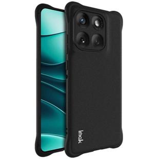 For Motorola Edge 60 Fusion imak Shockproof Airbag TPU Phone Case(Matte Black)