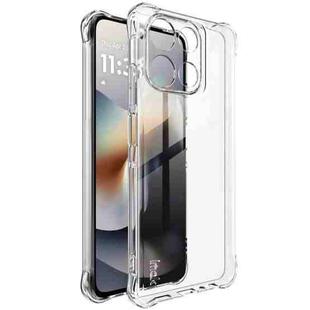 For Motorola Moto G56 5G imak Shockproof Airbag TPU Phone Case(Transparent)