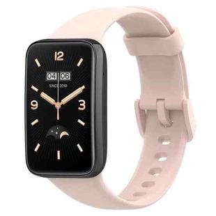 For Xiaomi Mi Band 7 Pro xDfind Solid Color Silicone Watch Band(Pink)