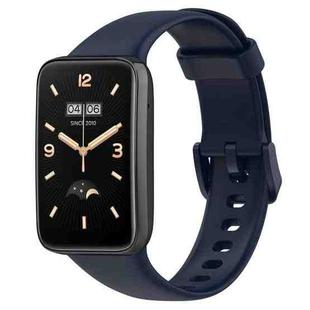 For Xiaomi Mi Band 7 Pro xDfind Solid Color Silicone Watch Band(Midnight Blue)