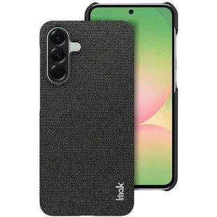 For Samsung Galaxy A56 5G imak Ruiyi Series Cloth Texture PU + PC Phone Case(Black)
