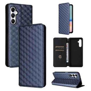 For Samsung Galaxy M14 4G / A05s Cubic Grid Texture Flip Leather Phone Case(Blue)