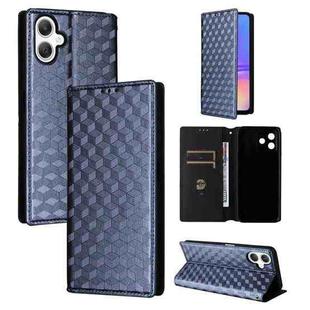 For Samsung Galaxy A06 4G / 5G Cubic Grid Texture Flip Leather Phone Case(Blue)