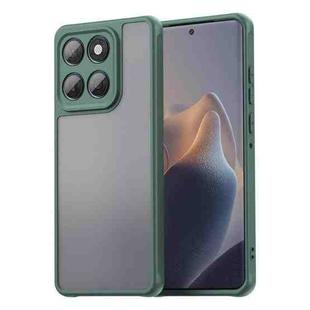 For Motorola Edge 60 Fusion Fan Dun Series TPU Hybrid PC Frosted Phone Case(Green)