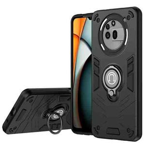 For Nothing Phone 3a Pro Ring Holder Phone Case(Black)