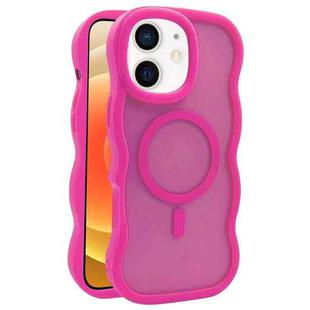 For iPhone 12 / 12 Pro Skin Feel MagSafe Phone Case(Rose Red)