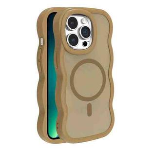 For iPhone 13 Pro Max Skin Feel MagSafe Phone Case(Gold)