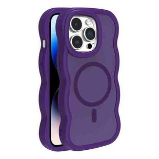For iPhone 14 Pro Max Skin Feel MagSafe Phone Case(Purple)