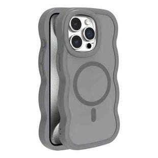 For iPhone 15 Pro Max Skin Feel MagSafe Phone Case(Grey)