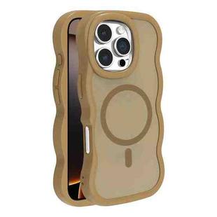 For iPhone 16 Pro Skin Feel MagSafe Phone Case(Gold)