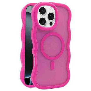 For iPhone 16 Pro Skin Feel MagSafe Phone Case(Rose Red)