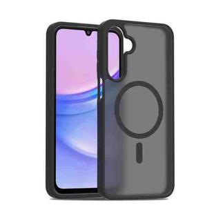 For Samsung Galaxy A16 5G / 4G Skin Feel TPU Hybrid PC MagSafe Phone Case(Black)