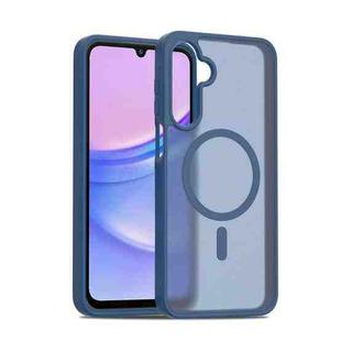 For Samsung Galaxy A16 5G / 4G Skin Feel TPU Hybrid PC MagSafe Phone Case(Blue)